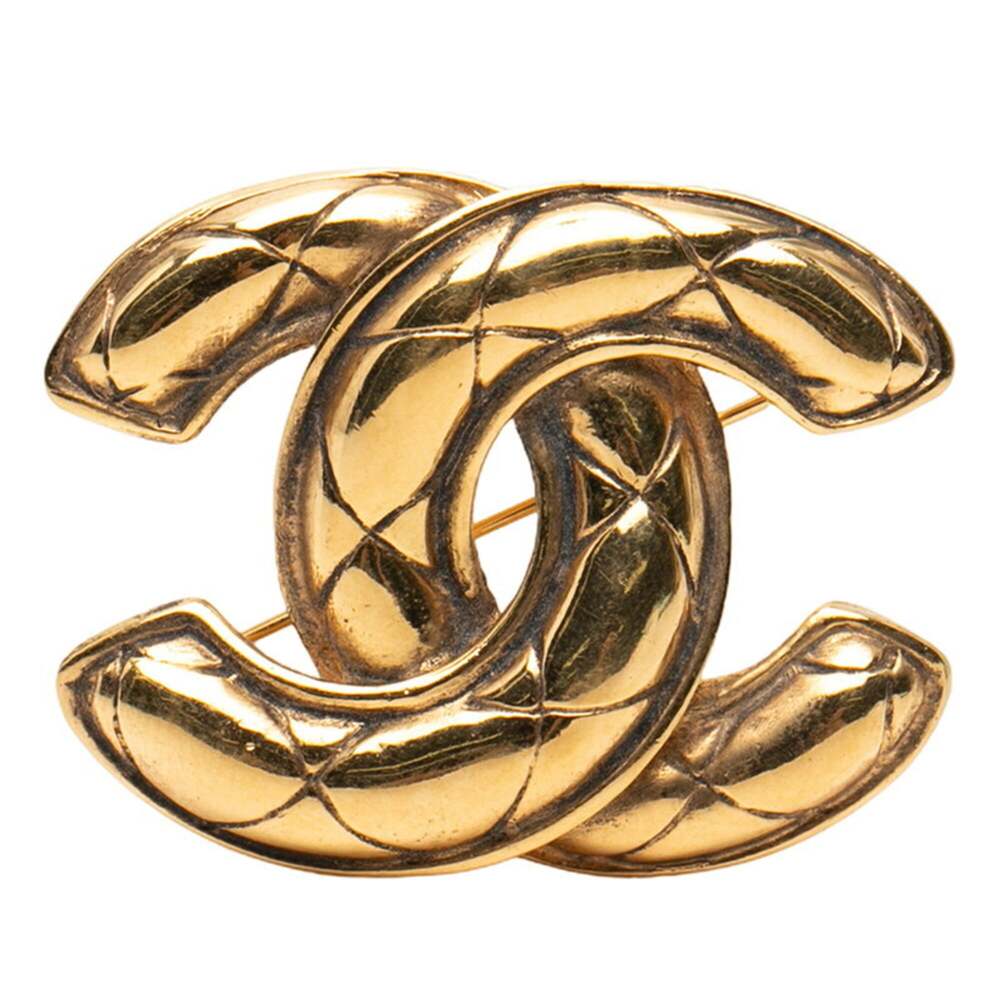 Chanel Cc Logo Brooch Metal #249955C76B